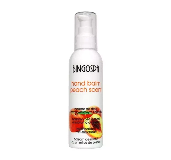 BingoSpa balsam do dłoni z Brzoskwinią 135 g