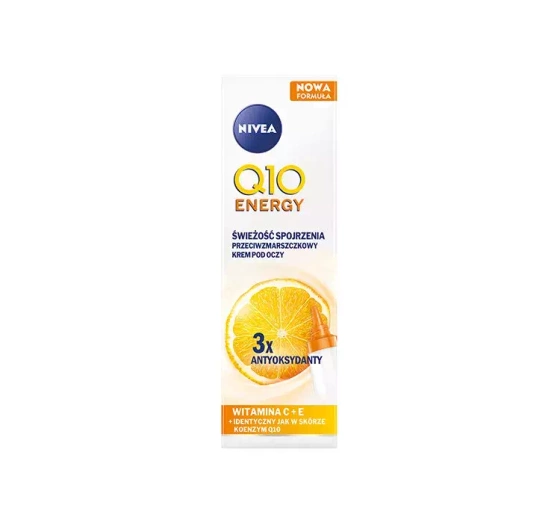 NIVEA Q10 Energy przeciwzmarszczkowy krem pod oczy świeżość spojrzenia 15 ml