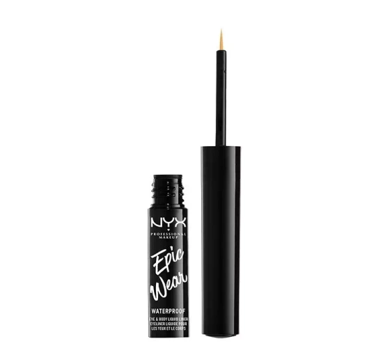 NYX Professional Makeup Epic Wear Eye & Body wodoodporny eyeliner w płynie 08 Yellow 3,5 ml
