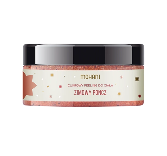 Mohani Zimowy Poncz cukrowy peeling do ciała 160g
