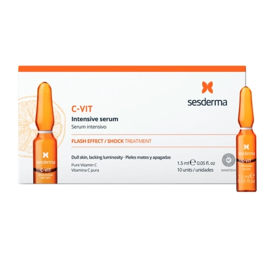 Sesderma C-Vit intensywne serum do twarzy w ampułkach 10 x 1,5 ml