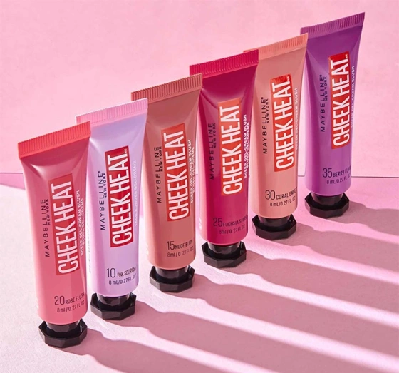 Maybelline Cheek Heat róż w kremie 20 Rose Flash 10 ml