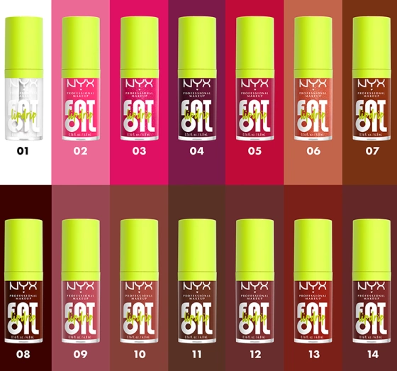 NYX Professional Makeup Fat Oil Lip Drip błyszczyk do ust 14 Inside Scoop 4,8 ml