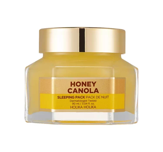 Holika Holika Honey Sleeping Pack maseczka do twarzy na noc Canola 90 ml