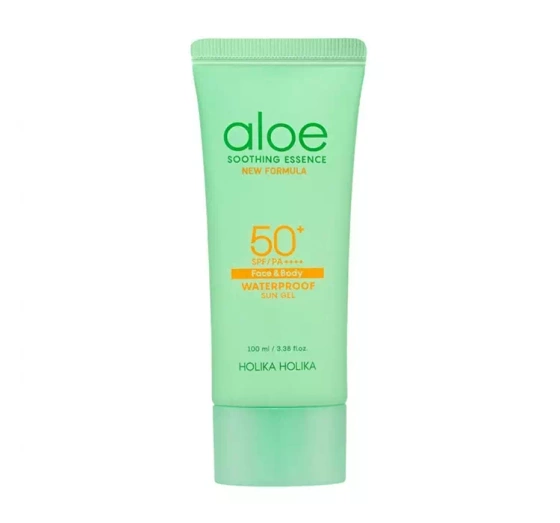 Holika Holika Aloe Waterproof Sun Gel żel przeciwsłoneczny do ciała i twarzy SPF50 100 ml