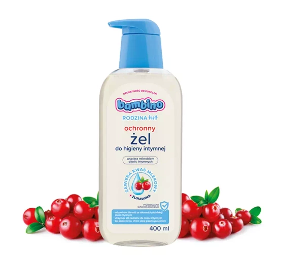 Bambino Rodzina ochronny żel do higieny intymnej 400 ml