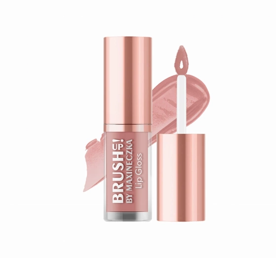 Brush Up błyszczyk do ust o kryjącej formule i kremowym połysku 06 Light Nude 3,8 g