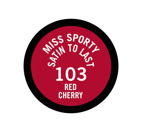 Miss Sporty Color to Last Satin satynowa pomadka do ust 103 Red Cherry 4g