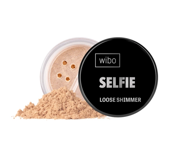 Wibo Selfie Loose Shimmer rozświetlacz do twarzy Gold