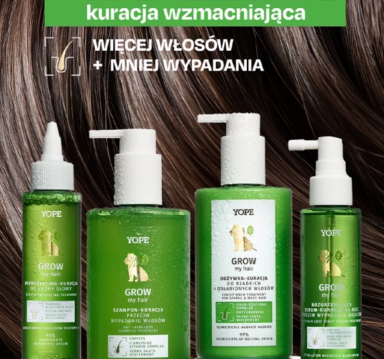 Yope Grow My Hair mikropeeling kuracja do skóry głowy 115ml