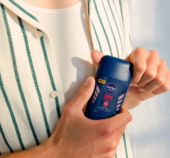 NIVEA MEN Dry Impact antyperspirant w sztyfcie dla mężczyzn 50 ml