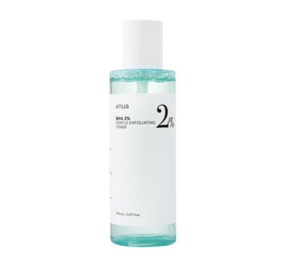 Anua BHA 2% Gentle Exfoliating Toner złuszczający tonik do twarzy z kwasami 150 ml