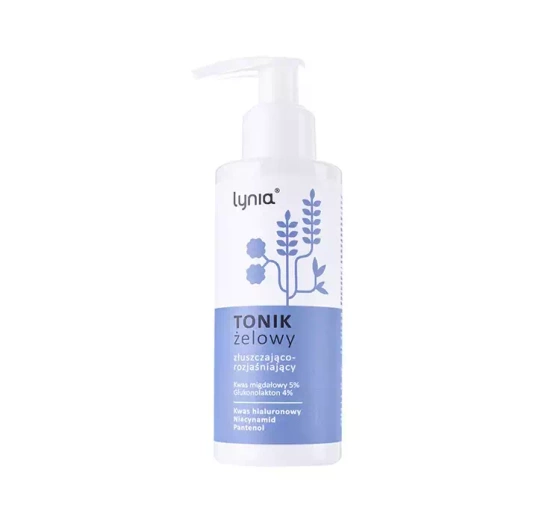 Lynia żelowy tonik złuszczająco-rozjaśniający 100 ml