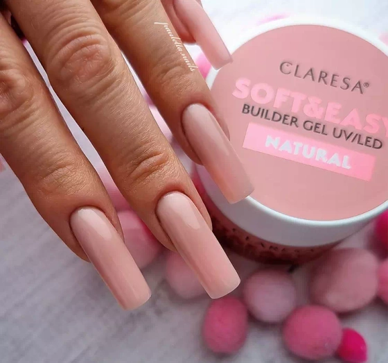 Claresa Soft & Easy żel budujący Natural 45 g