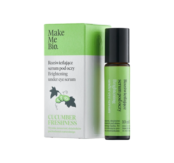 Make Me Bio Cucumber Freshness rozświetlające serum roller pod oczy 10ml