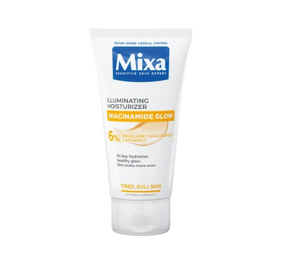 Mixa Niacynamide Glow rozświetlający krem do twarzy 50 ml