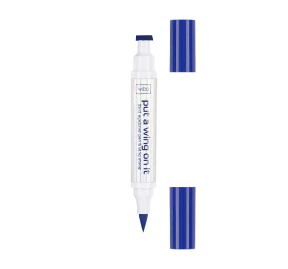 Wibo Put A Wing On It dwustronny eyeliner w pisaku 02 Granatowy