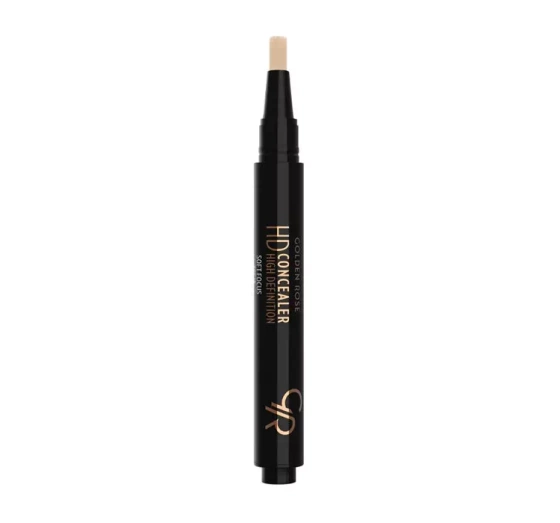 Golden Rose HD Concealer korektor z pędzelkiem 03 3 ml
