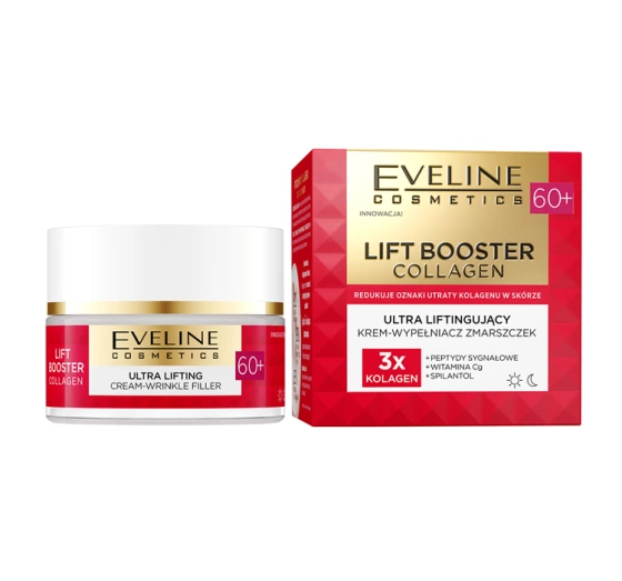 Eveline Cosmetics Lift Booster Collagen ultra liftingujący krem-wypełniacz zmarszczek 60 50 ml