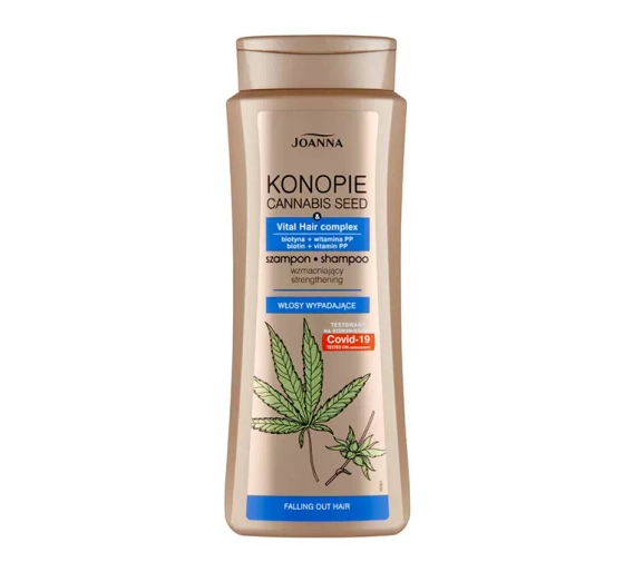 Joanna Konopie szampon wzmacniający do włosów wypadających 400ml