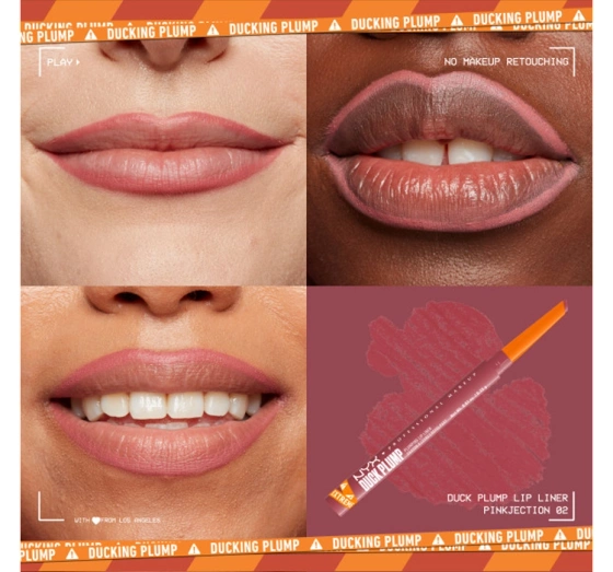 NYX Professional Makeup Duck Plump konturówka do ust 02 Pink Jection 0,3 g