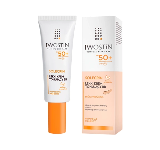 Iwostin Solecrin krem tonujący BB SPF50 30 ml