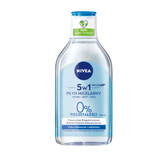 NIVEA odświeżający płyn micelarny do twarzy 400 ml