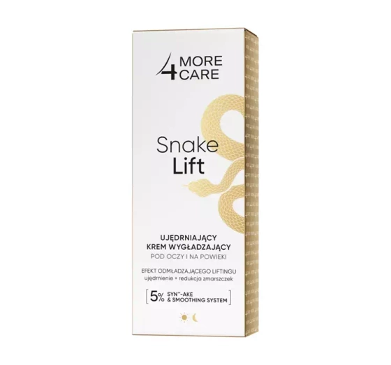 More4Care Snake Lift ujędrniający krem wygładzający pod oczy i na powieki 35ml