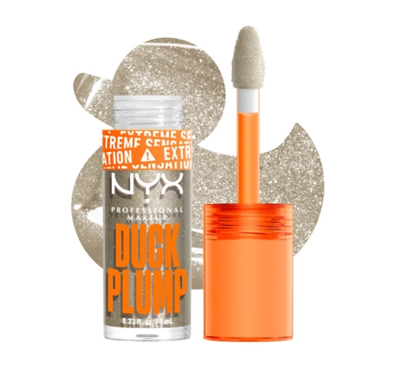 NYX Professional Makeup Duck Plump powiększający błyszczyk do ust 20 Quazy Silver 7 ml