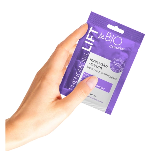 Bebio Phenomenal Lift maseczka-serum błyskawicznie liftingująca 10 ml