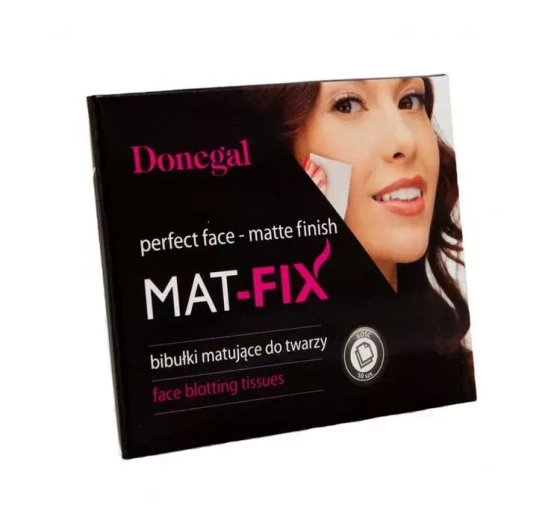 DONEGAL BIBUŁKI MATUJĄCE DO TWARZY MAT-FIX 50 SZT