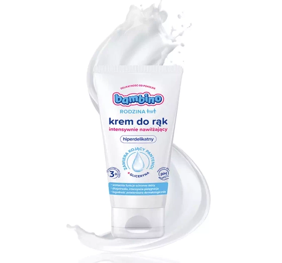 Bambino Rodzina intensywnie nawilżający krem do rąk 75 ml