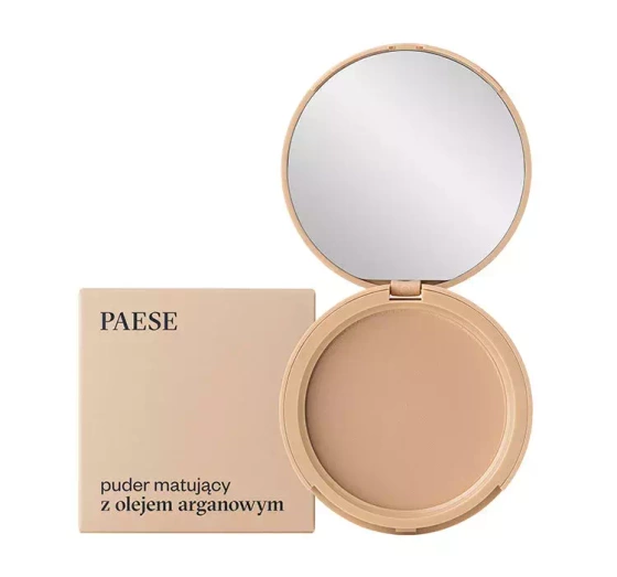 Paese matujący puder z olejem arganowym 3 8 g