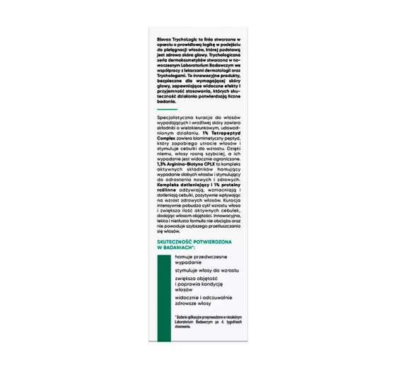 Biovax Trychologic Wypadanie serum do skóry głowy 50 ml