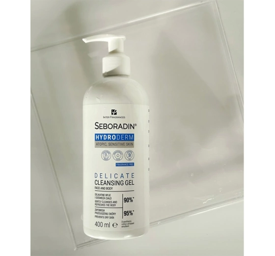 Seboradin Hydroderm delikatny żel do mycia ciała skóra atopowa i wrażliwa 400 ml
