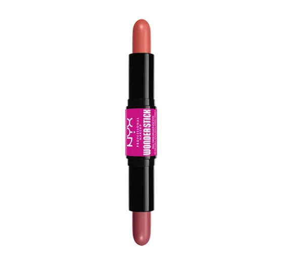 NYX Professional Makeup Wonder Stick dwustronny róż do policzków 02 Honey Orange Rose 2 × 4 g