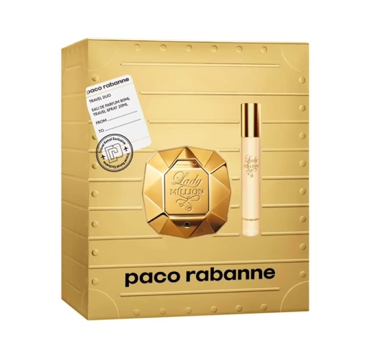 Rabanne Lady Million woda perfumowana spray 80 ml 20 ml