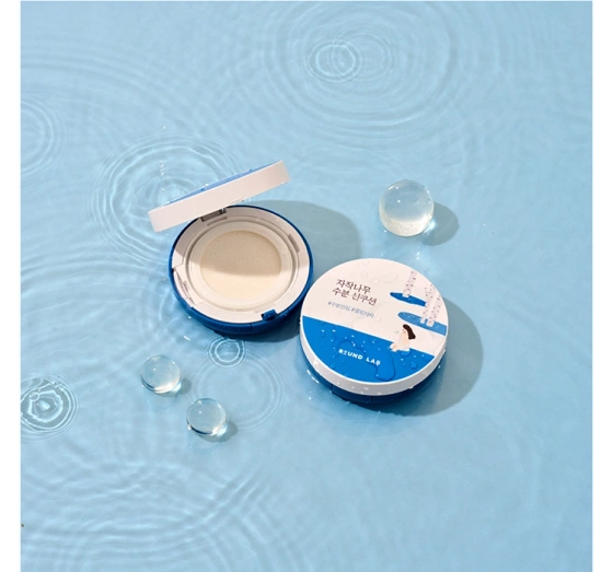 Round LAB Birch Juice nawilżający krem ochronny SPF50 w formie cushion 15g