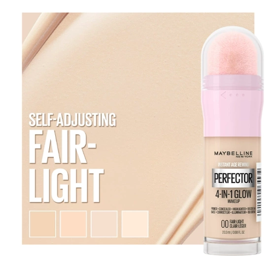 Maybelline Instant Anti Age Perfector rozświetlający podkład do twarzy 00 Fair Light 20 ml