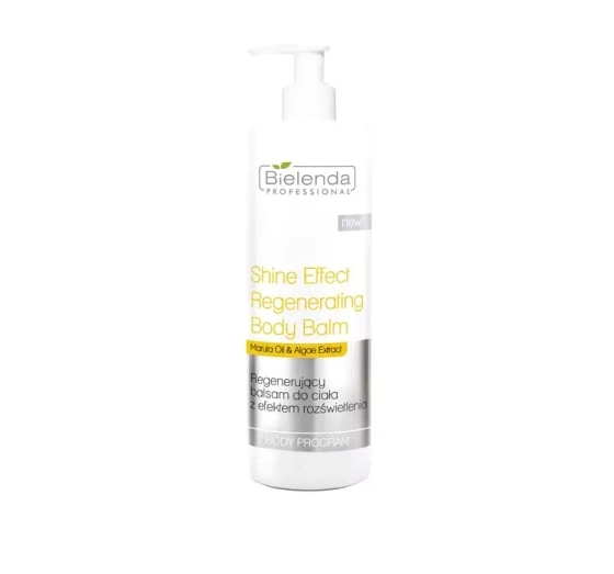 Bielenda Professional Body Program regenerujący balsam do ciała z efektem rozświetlenia 500 ml