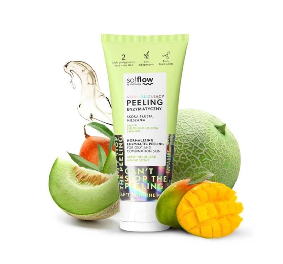 So!Flow normalizujący peeling enzymatyczny skóra tłusta, mieszana 75ml