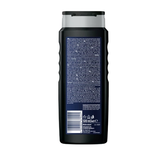 NIVEA MEN Deep Sport żel pod prysznic 3w1 dla mężczyzn 500 ml
