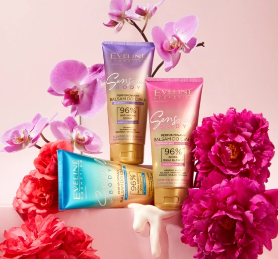 Eveline Cosmetics perfumowany balsam do ciała regeneracja i ukojenie 200 ml