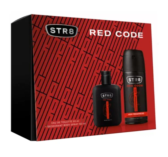 STR8 Red Code woda toaletowa 50 ml dezodorant spray 150 ml