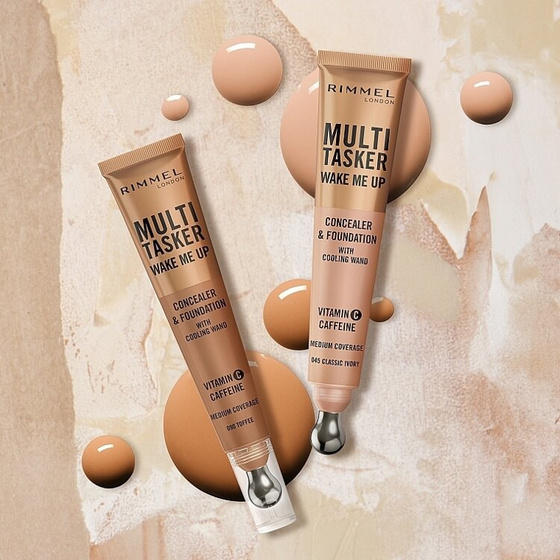 Rimmel Multi-Tasker Wake Me Up korektor i podkład 2w1 040 Ivory 20ml