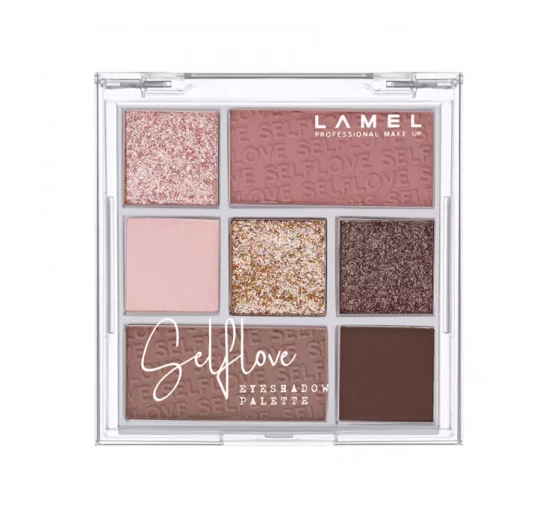 LAMEL SELFLOVE EYESHADOW PALETTE PALETA CIENI DO POWIEK 402 8,5G