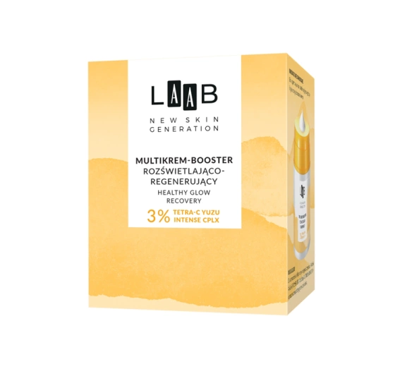 AA LAAB Tetra-C Yuzu rozświetlająco-regenerujący multikrem-booster do twarzy 50 ml