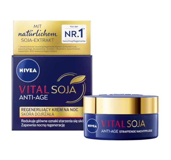 NIVEA Vital Soja regenerujący krem na noc 50 ml