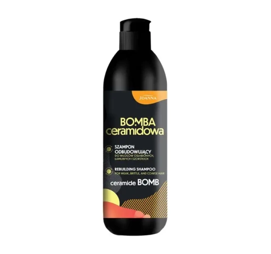 Joanna Bomba Ceramidowa odbudowujący szampon do włosów osłabionych i szorstkich 500ml