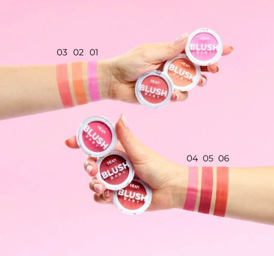 Hean Blush Baby róż prasowany 04 Rose 3,2 g